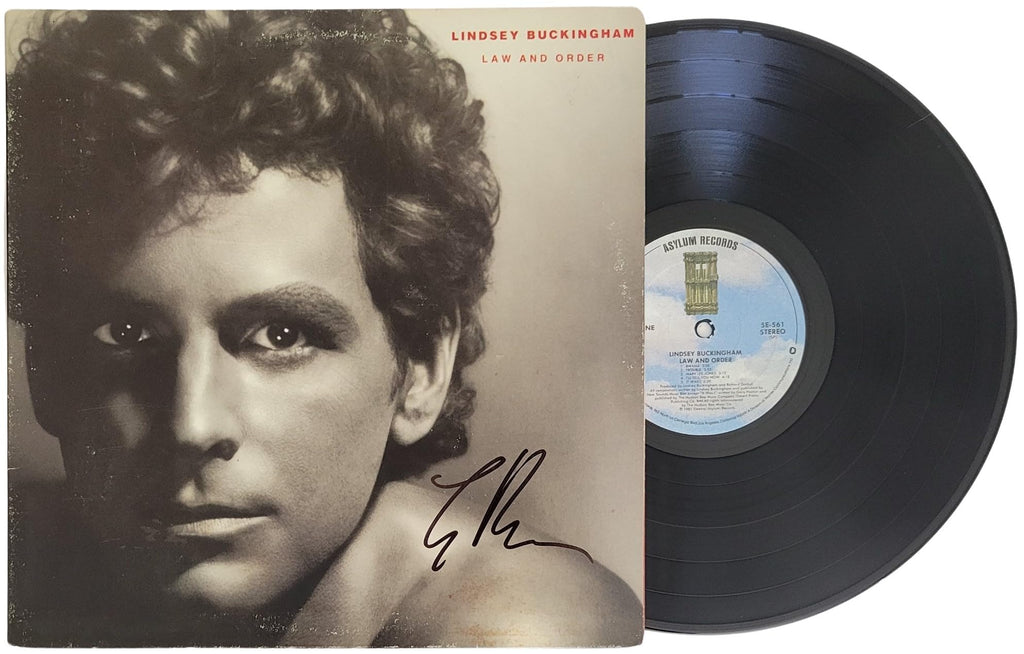 Lindsey Buckingham Signed Law and Order Album COA Proof Autographed Vinyl Record