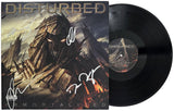 Disturbed Band Signed Immortalized Album COA Proof Autographed Vinyl Record David Draiman,Dan Donegan,Mike Wengren