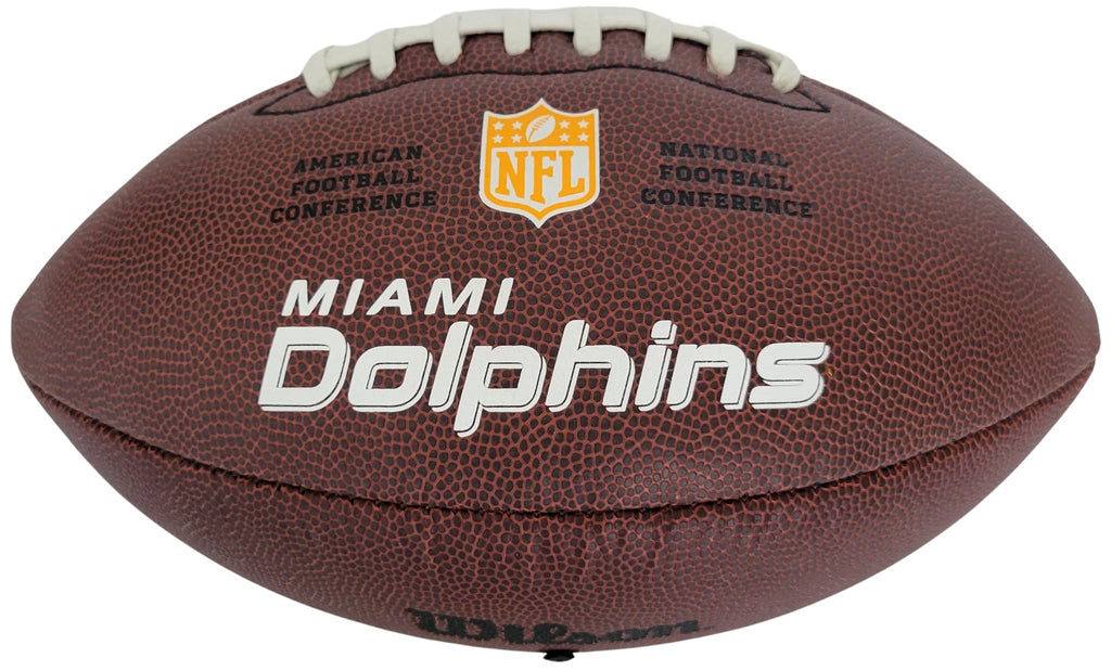 Dan Marino Signed Miami Dolphins Logo Football Exact Proof COA Autographed