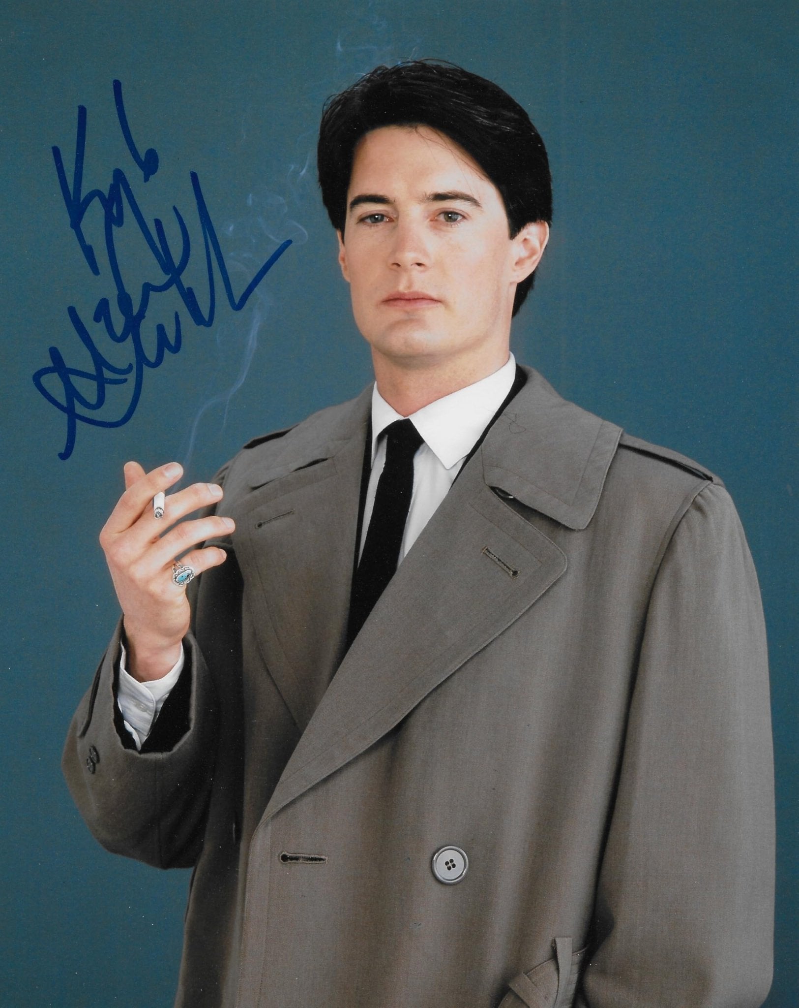Kyle MacLachlan Signed 8x10 Photo COA Proof Autographed Agent Cooper Twin Peaks STAR,.