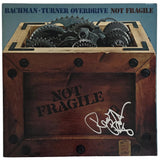 Randy Bachman Signed Bachman - Turner Overdrive Not Fragile Album, Autographed Vinyl Record LP with COA and Proof