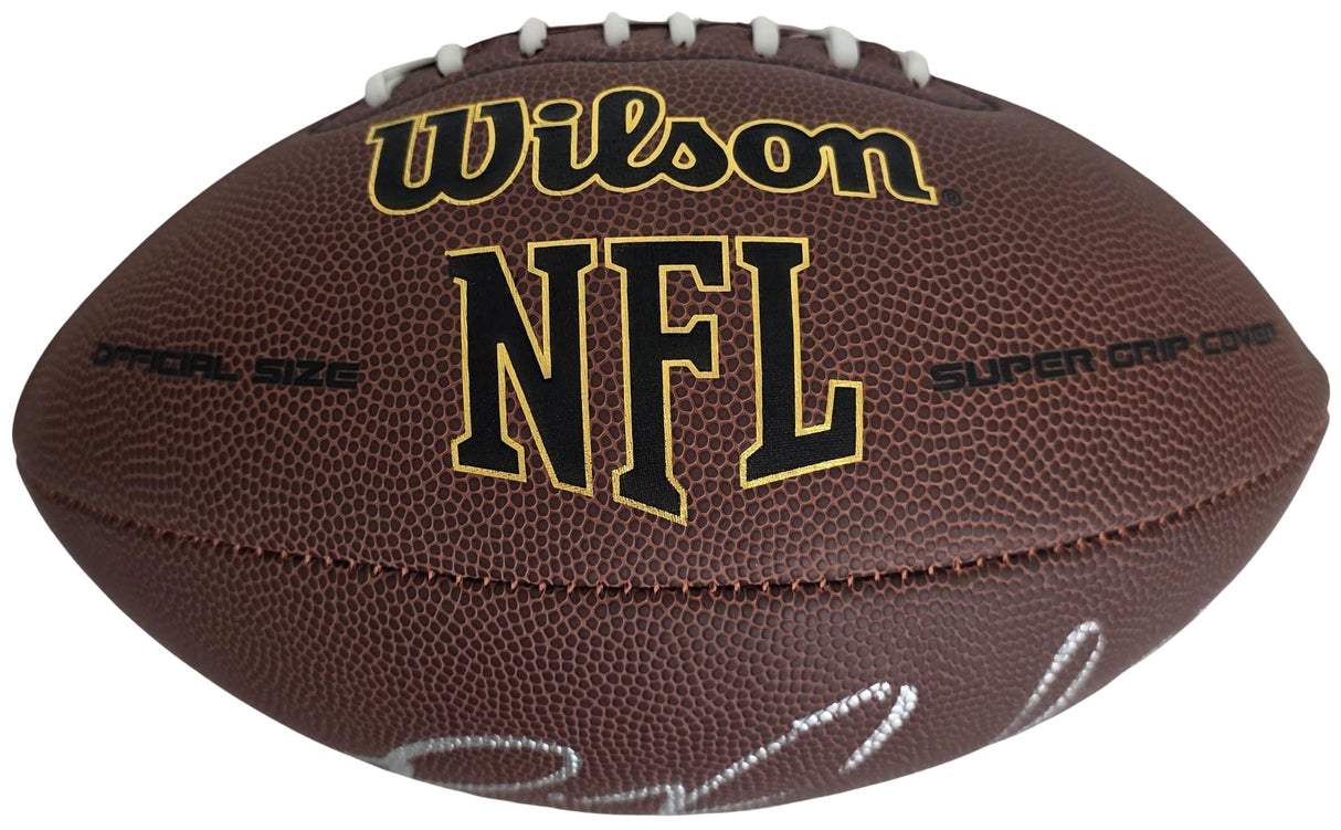 Bill Romanowski Signed Football COA Proof Autographed Oakland Raiders SF 49ers Denver Broncos