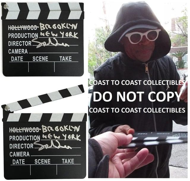Spike Lee Signed 7x8 Hollywood Clapperboard COA Exact Proof Autographed Brooklyn