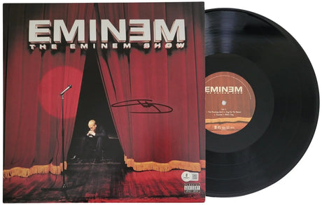 Slim Shady Signed The Eminem Show Album Beckett COA Autographed Vinyl Record Rare