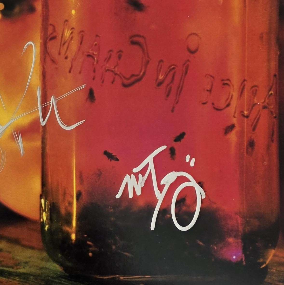 Sean Kinney Mike Inez Signed Alice In Chain Jar of Flies Album Proof Autographed Vinyl Record Alice In Chains