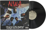 Dr. Dre & Ice Cube Signed NWA Straight Outta Compton Album COA Proof Autographed