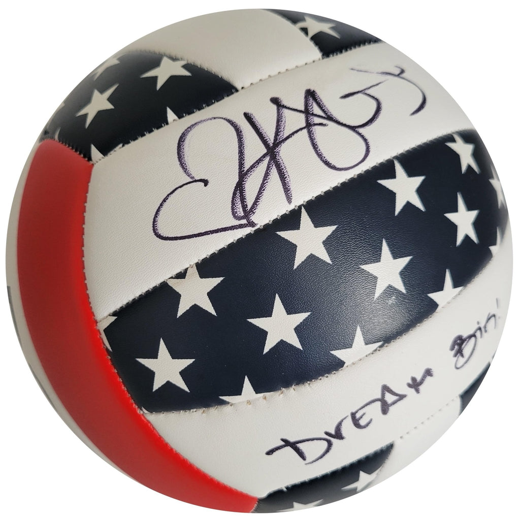 Kerri Walsh Jennings Signed USA Beach Volleyball Proof Autographed Olympic Gold