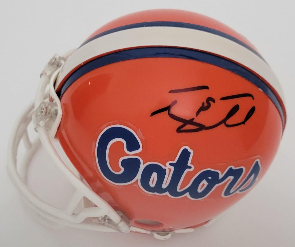 Tim Tebow Signed Florida Gators Football Mini Helmet Proof Autographed Heisman