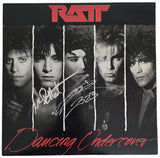 Stephen Pearcy Warren DeMartini Signed Ratt Dancing Undercover Album COA Proof Autographed