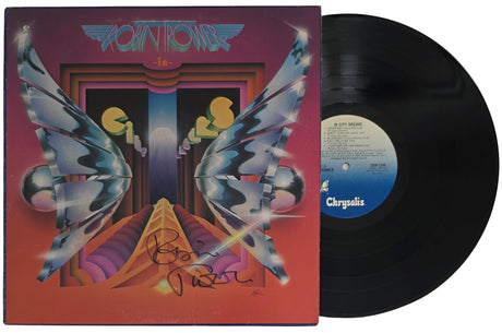 Robin Trower Signed In City Dreams Album COA Proof Autographed Vinyl Record