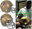 Ricky Watters Signed Notre Dame Fighting Irish Mini Football Helmet COA Proof Autographed