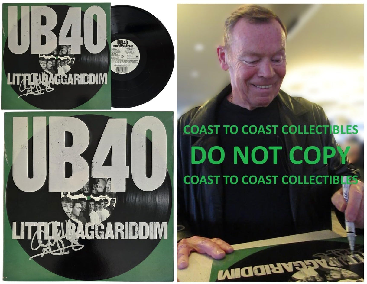 Ali Campbell Signed UB40 Little Baggariddim Album COA Proof Autographed Vinyl Record