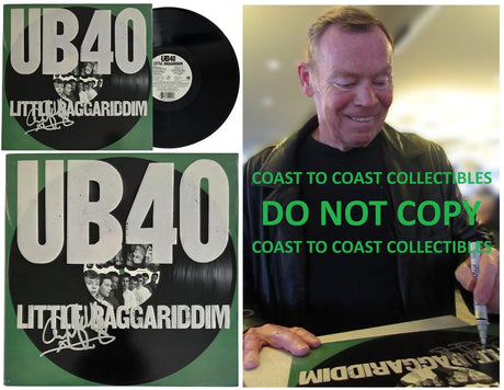 Ali Campbell Signed UB40 Little Baggariddim Album COA Proof Autographed Vinyl Record