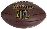 Steve Largent Signed Football Proof Beckett COA Autographed Seattle Seahawks Tulsa Golden Hurricane