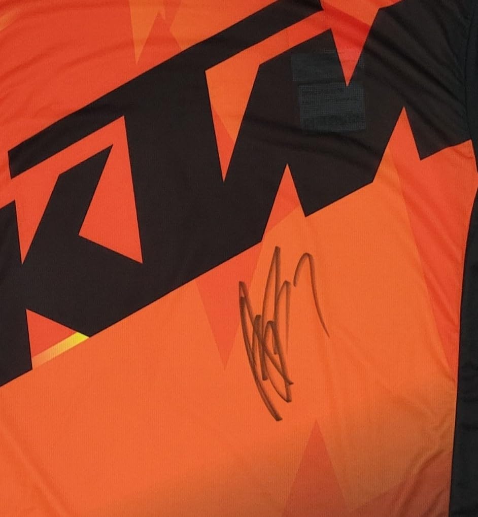 Aaron Plessinger Signed Jersey COA Proof Autographed Supercross Motocross KTM