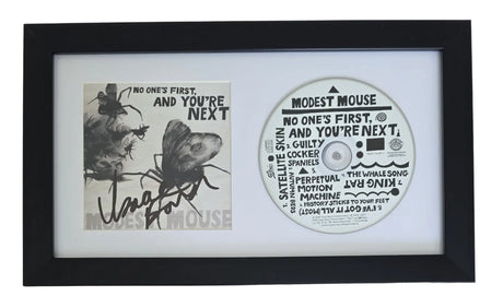 Isaac Brock Signed Modest Mouse No Ones First, And Youre Next CD COA Proof Autographed