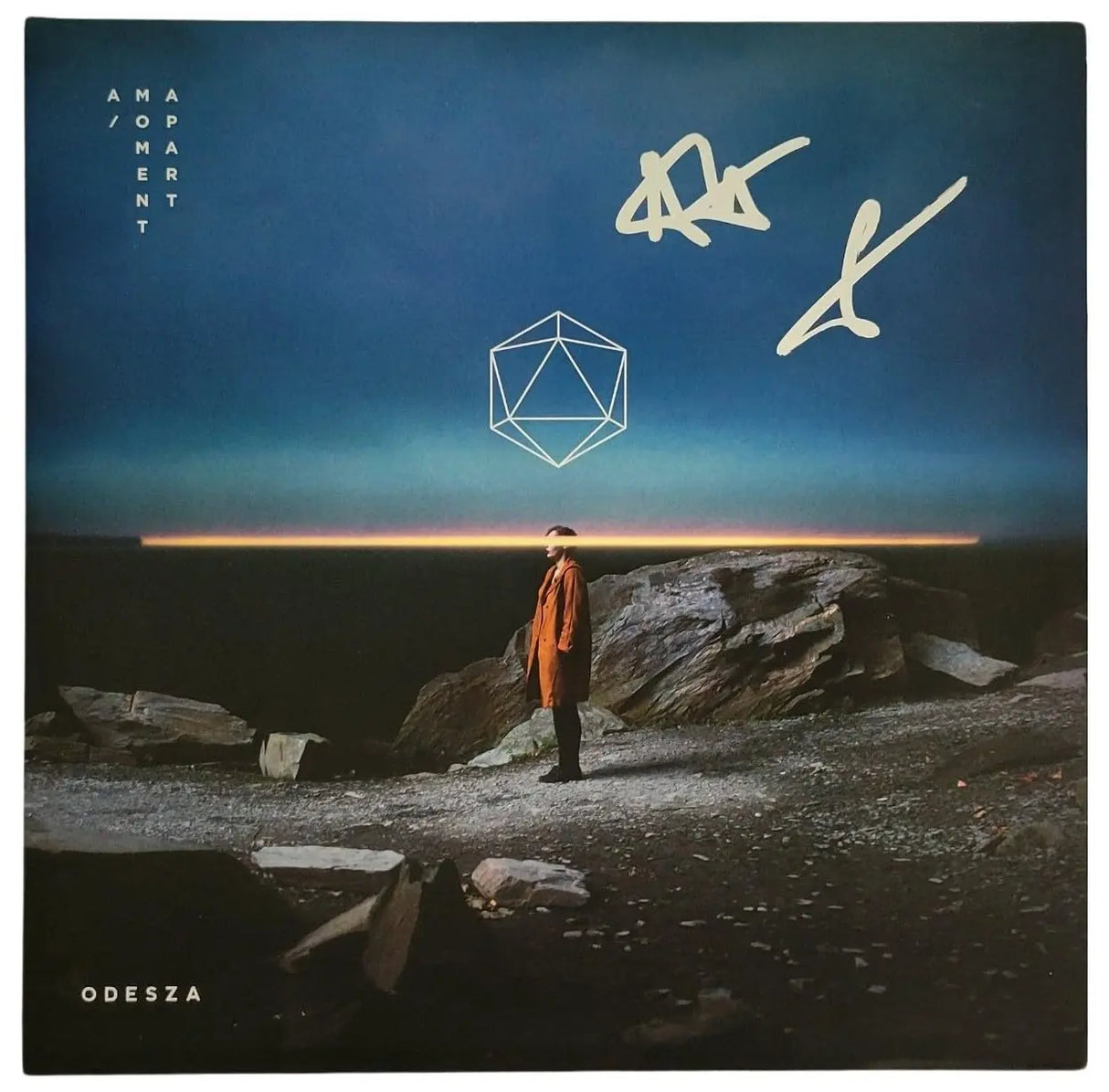 Harrison Mills Clayton Knight Signed Odesza A Moment Apart Album COA Proof Autographed