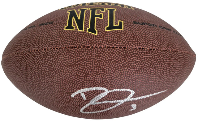 Derwin James Signed Football Proof COA Autographed Los Angeles Chargers FSU