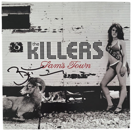 Brandon Flowers Signed The Killers Sams Town Album COA Proof Autographed Vinyl Record
