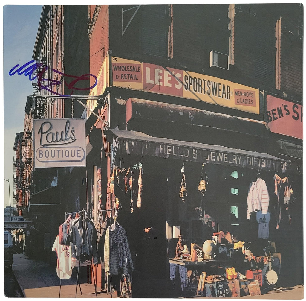 Mike Diamond Signed Beastie Boys Paul's Boutique Album Proof COA Autographed Vinyl Record