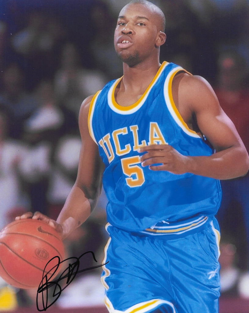 Baron Davis Signed UCLA Bruins Basketball 8x10 Photo Proof COA autographed