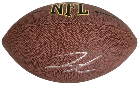 Jahmyr Gibbs Signed Football Proof COA Autographed Detroit Lions Alabama