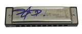 John Popper Blues Traveler Signed Fender Harmonica COA Exact Proof Autographed
