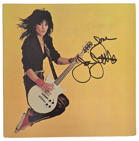 Joan Jett Signed Jett & The Blackhearts Album Proof COA Autographed Vinyl Record
