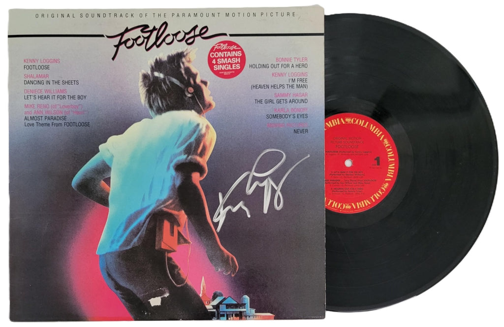 Kenny Loggins Signed Footloose Album COA Exact Proof Autographed Vinyl Record