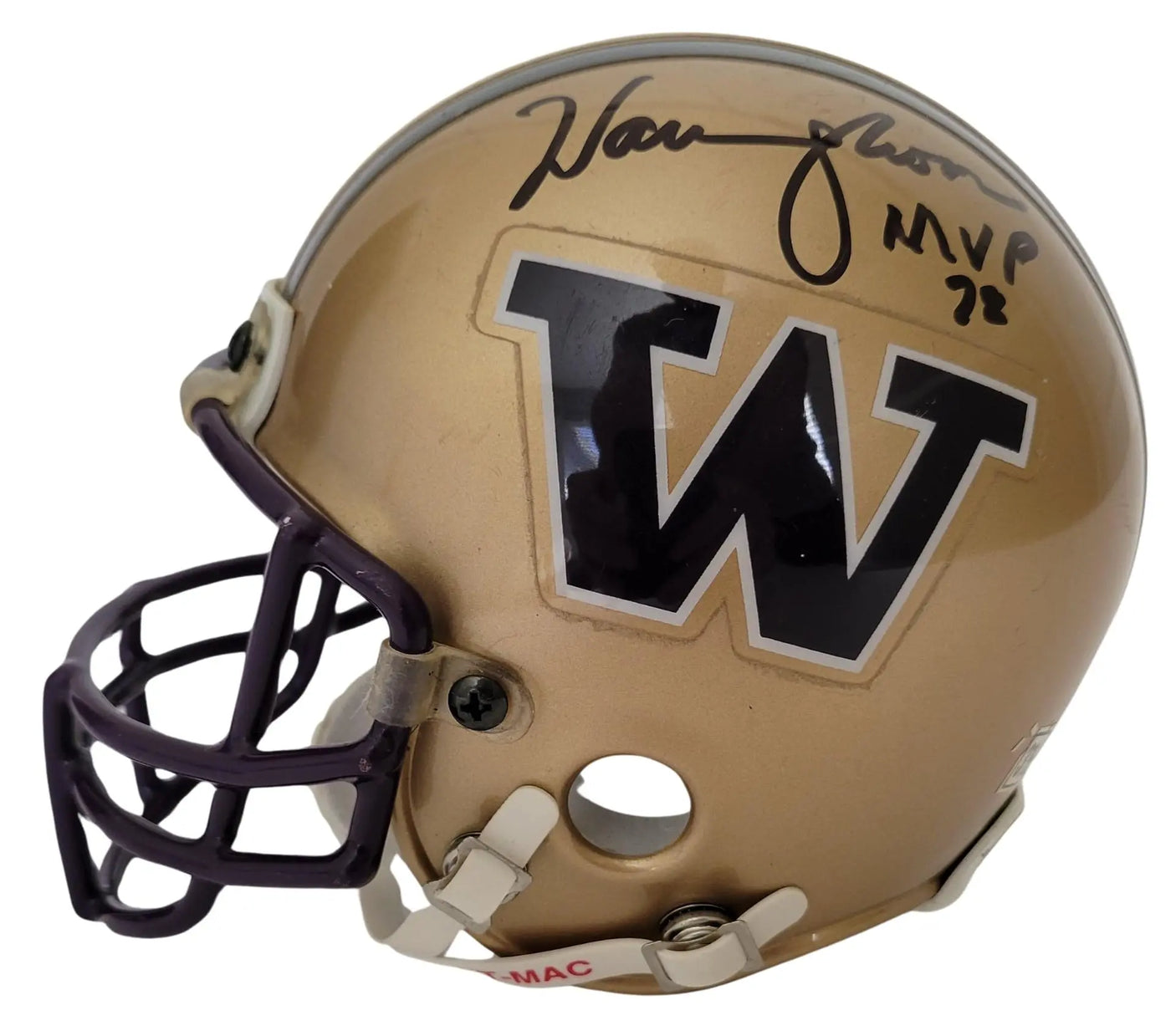 Warren Moon Signed Mini Football Helmet COA Proof Autographed – Coast to Coast Collectibles Memorabilia