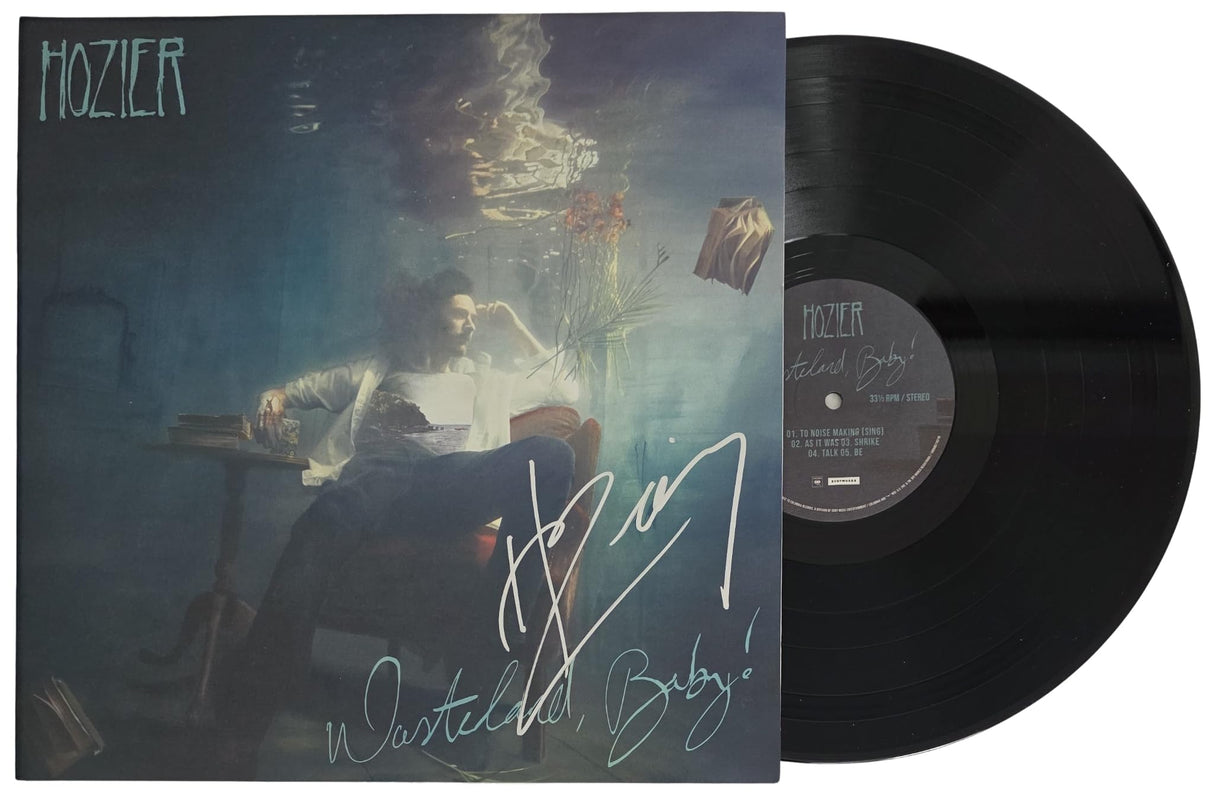 Hozier Signed Wasteland Baby Album COA Exact Proof Andrew Byrne Autographed Vinyl Record