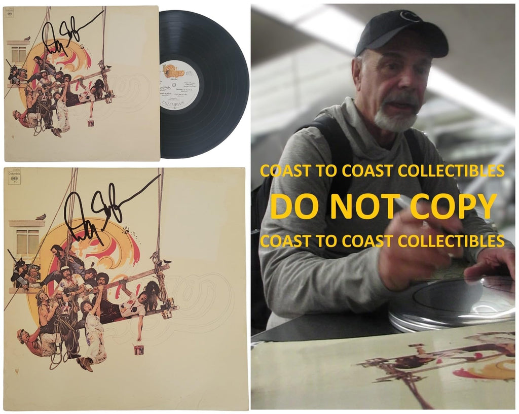 Danny Seraphine Signed Chicago IX Album Vinyl Record COA Exact Proof Autographed