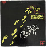 Tommy James Signed I Think We're Alone Now Album COA Proof Autographed Vinyl Record
