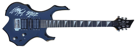 Kerry King Signed Full Size Electric Metal Guitar COA Exact Proof Augraphed Slayer