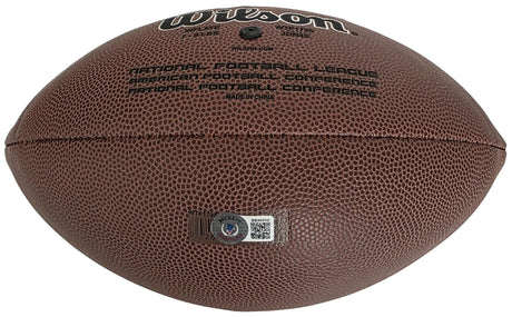 Robert Smith Signed Football Proof Beckett COA Autographed Minnesota Vikings Ohio State