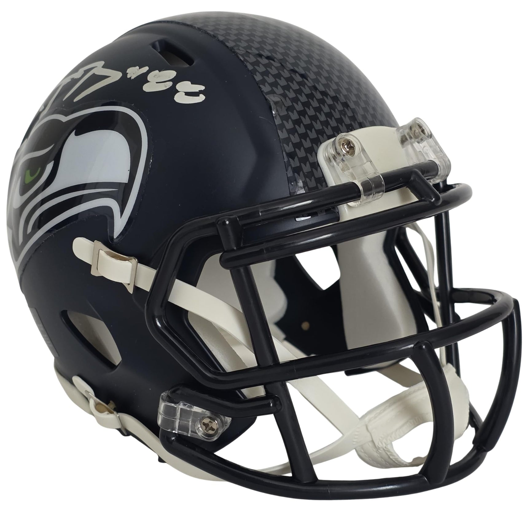 AJ Barner Signed Seattle Seahawks Mini Football Helmet Proof COA Autographed