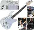 Pearl Jam Band Signed Full Size Electric Guitar COA Exact Proof Autographed