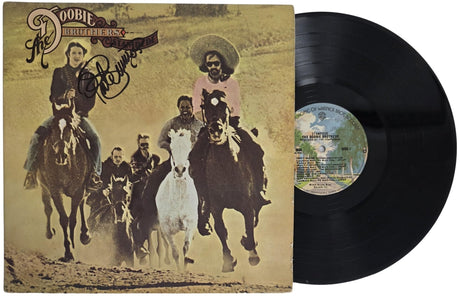 Patrick Simmons Signed The Doobie Brothers Stampede Album COA Proof Autographed Vinyl Record
