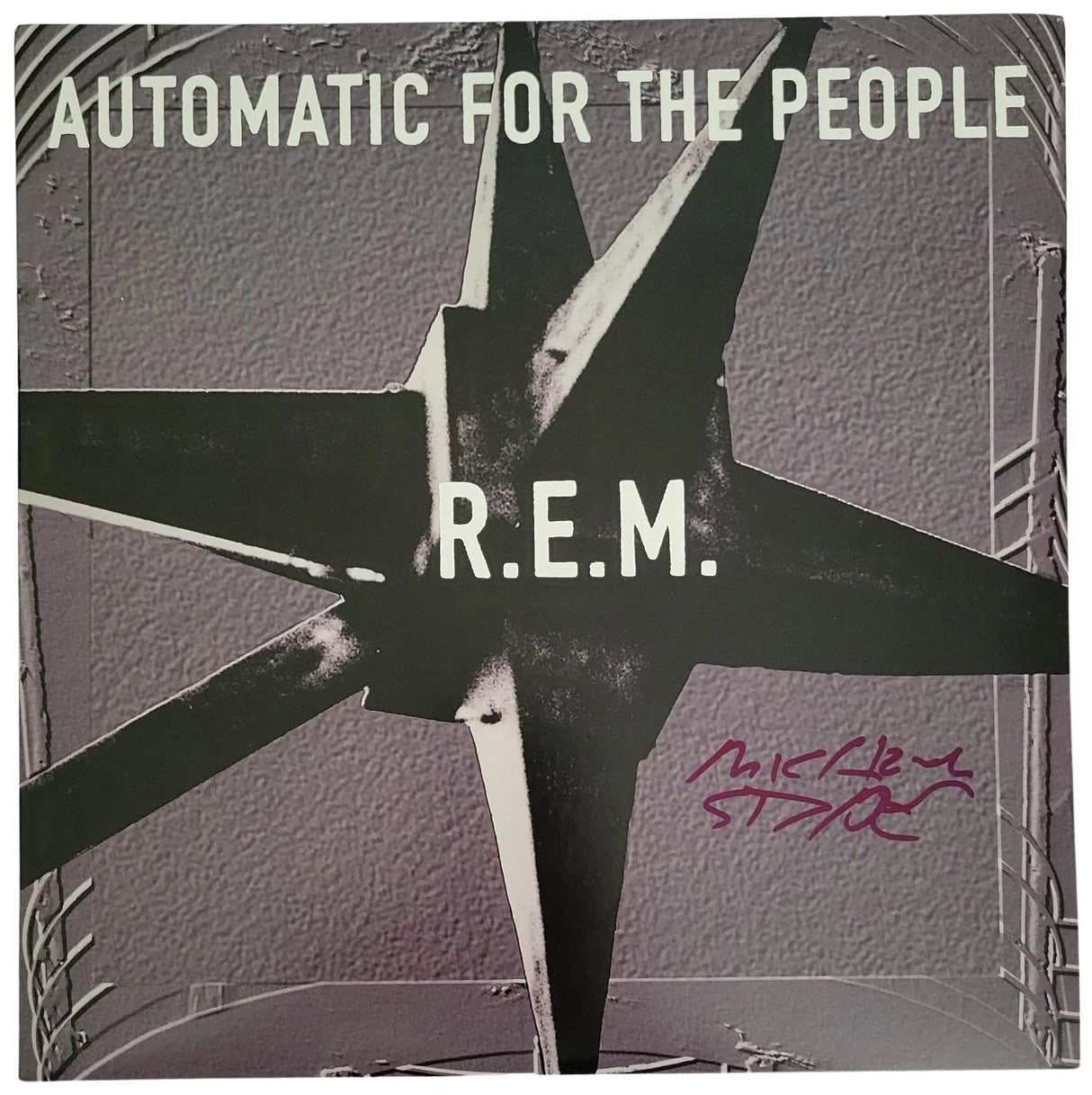 Michael Stipe Signed R.E.M Automatic For the People Album Proof COA Autographed Vinyl Record