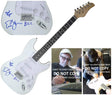 Blue Oyster Cult Signed Full Size Electric Guitar COA Exact Proof Autographed Buck Dharma & Eric Bloom