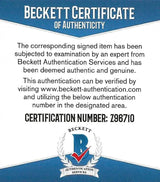 Walter Jones Signed Football COA Proof Seattle Seahawks FSU HOF Autographed