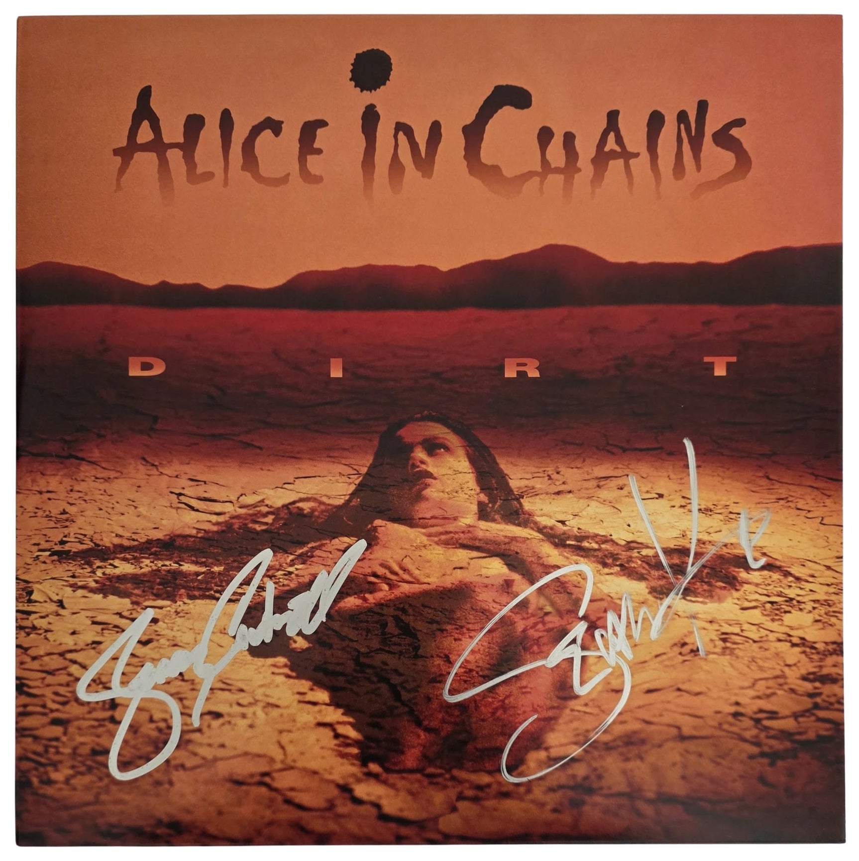 Jerry Cantrell & Sean Kinney Signed Alice In Chain Dirt Album Proof Autographed Vinyl Record Alice In Chains