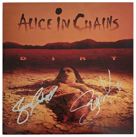 Jerry Cantrell & Sean Kinney Signed Alice In Chain Dirt Album Proof Autographed Vinyl Record Alice In Chains