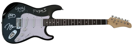Fugees Signed Guitar Proof COA Autographed Lauryn Hill,Pras Michel,Wyclef Jean Coast to Coast Collectibles Memorabilia