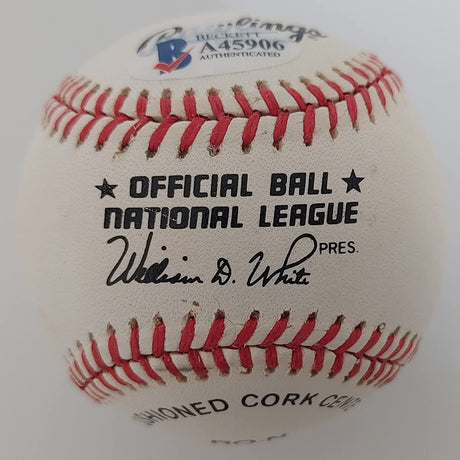 Willie Mays Signed NL Baseball Beckett COA Letter San Francisco Giants Autographed Coast to Coast Collectibles