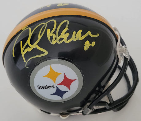 Rocky Bleier signed Pittsburgh Steelers mini football helmet proof Beckett COA autographed Coast to Coast Collectibles