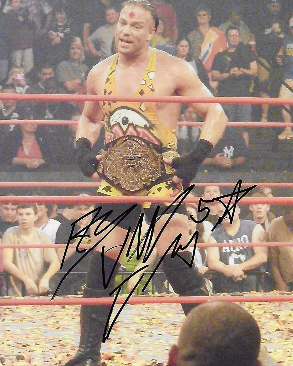 Rob Van Dam WWF wrestler signed autogrpahed 8X10 Photo proof COA Coast to Coast Collectibles