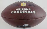 Kurt Warner autographed Cardinals logo football exact Proof Becket COA Coast to Coast Collectibles