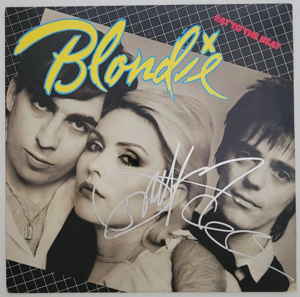 Debbie Harry Clem Burke signed Blondie Eat to the Beat album vinyl COA proof STAR Coast to Coast Collectibles Memorabilia