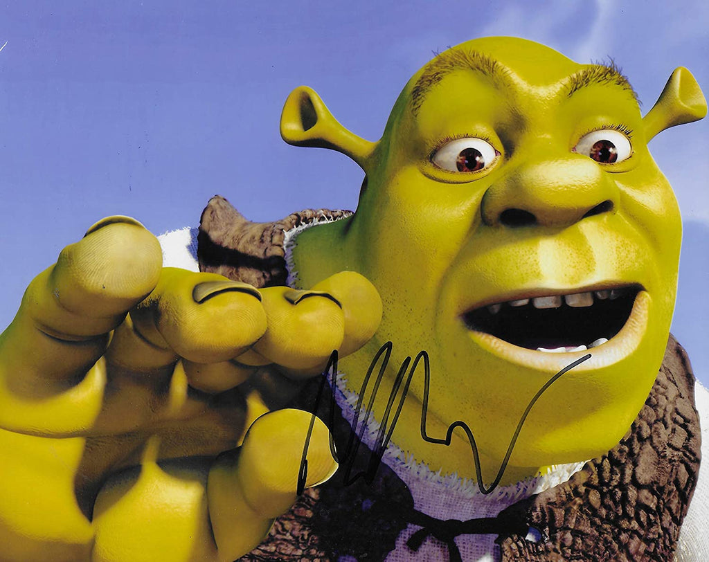 Mike Myers actor signed autographed Shrek 8x10 photo COA STAR